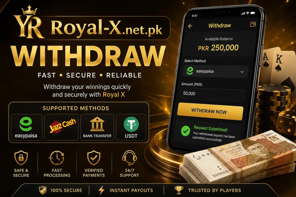 Royal X Withdraw